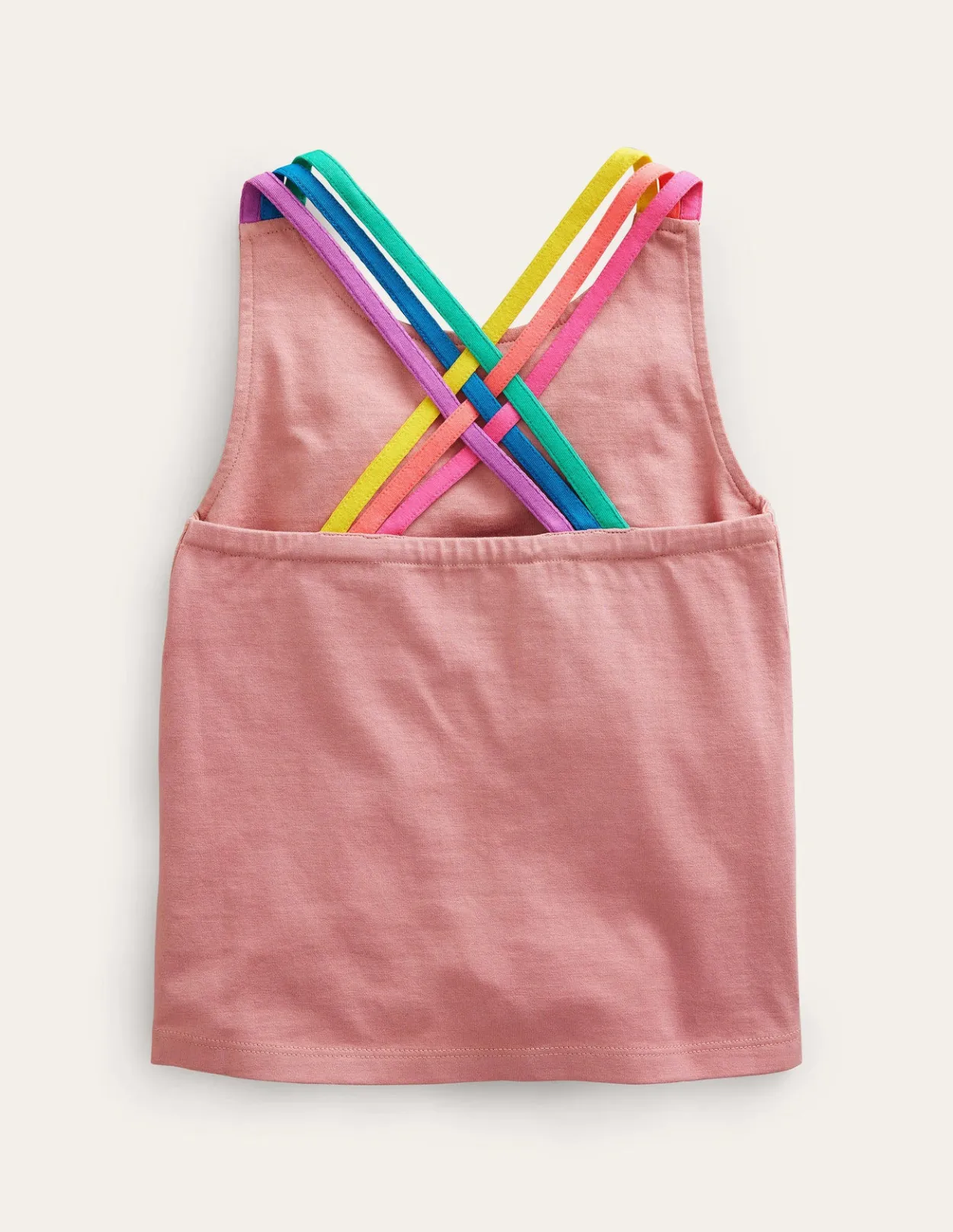 Sale Coloured Strap Vest Girls Tops & T-Shirts
