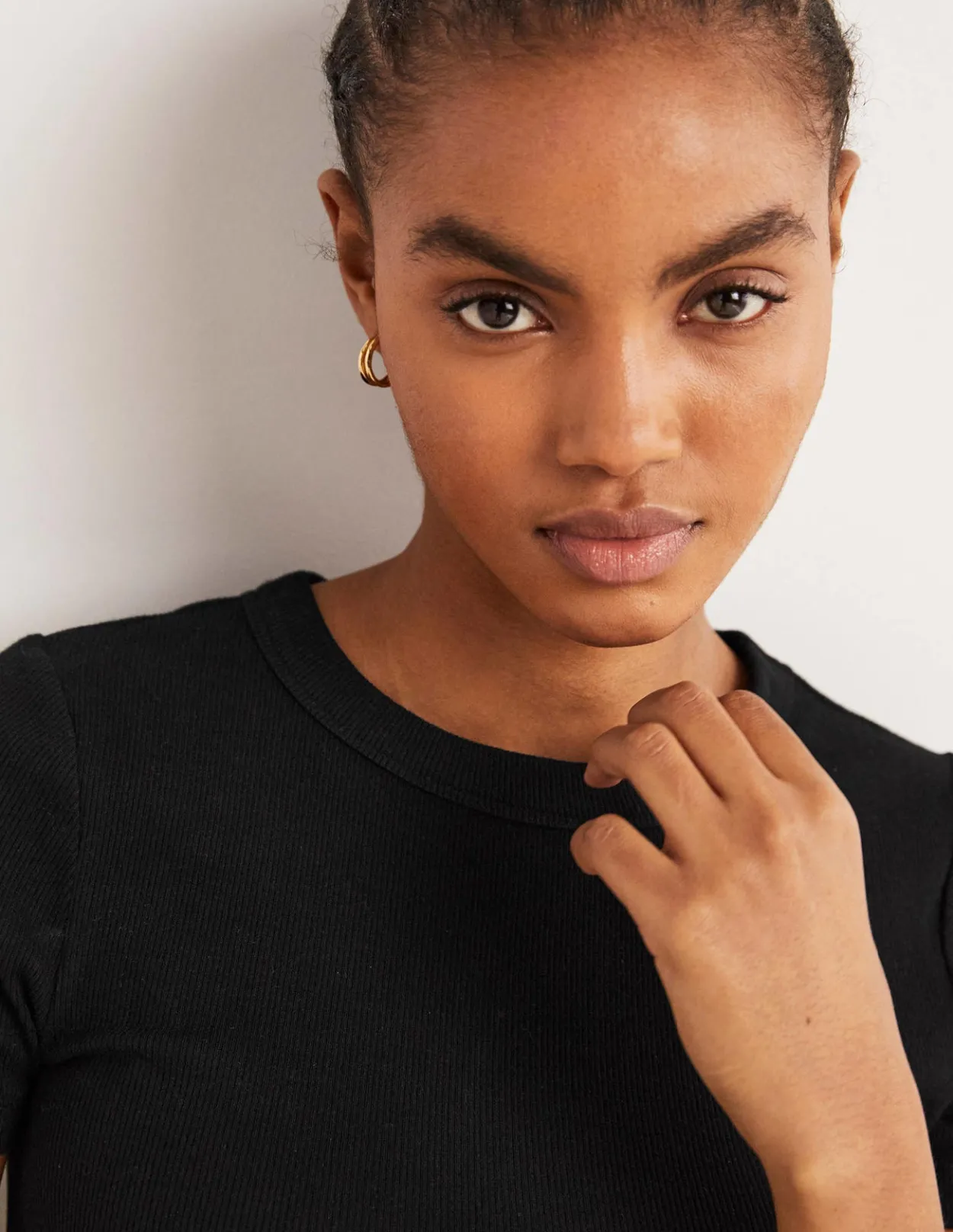 Online Cotton Ribbed T-Shirt Women T-Shirts & Vests
